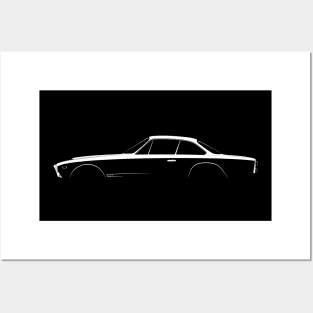 Maserati 3500 GTi Sebring Silhouette Posters and Art